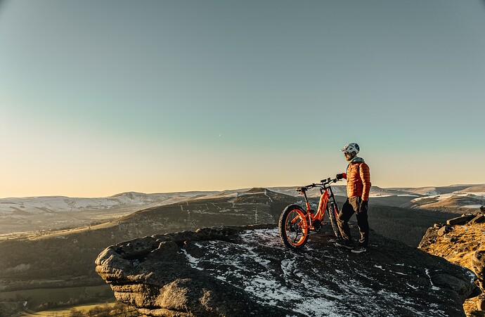 mountain ebike ride