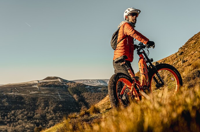 mountain biking with ebike