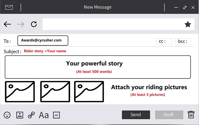 Submit Your Story Via Email